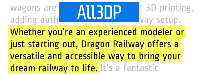 Dragon Railway media feature